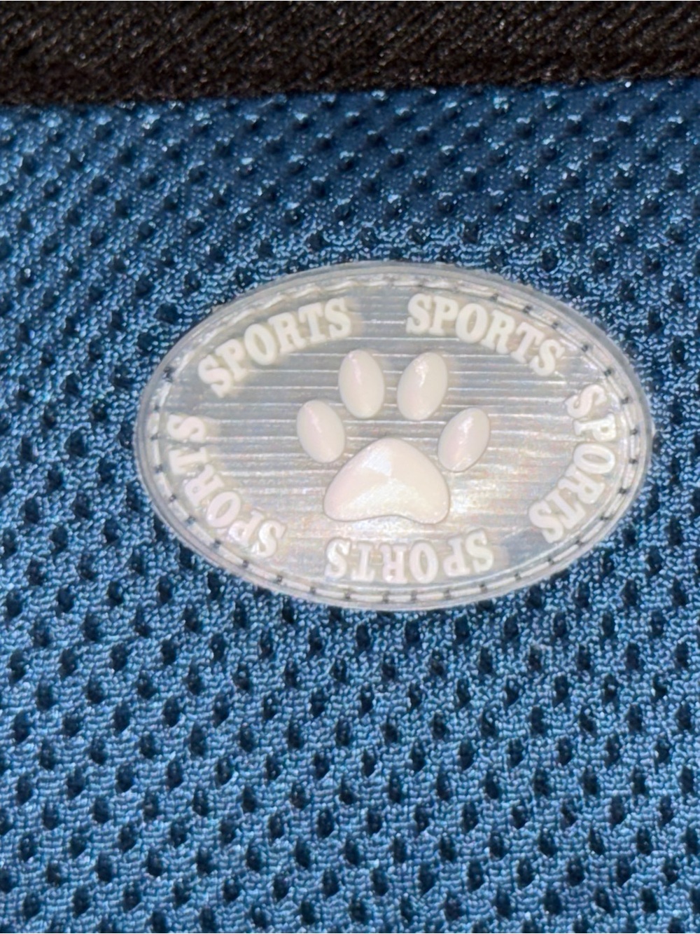 Blue Breathable Mesh Dog Harness Vest Size L